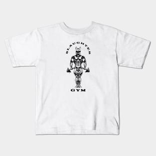 Slaughter to prevail merch slaughter gym White Kids T-Shirt